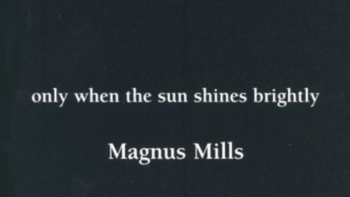 Only When The Sun Shines Brightly | RCW Literary Agency