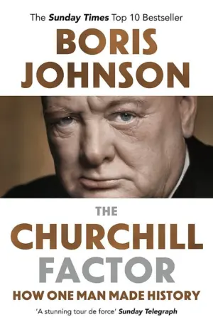 Cover for "The Churchill Factor"