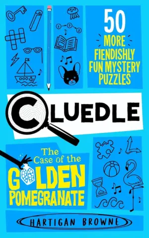 Cover for 'Cluedle: The Case of the Golden Pomegranate'