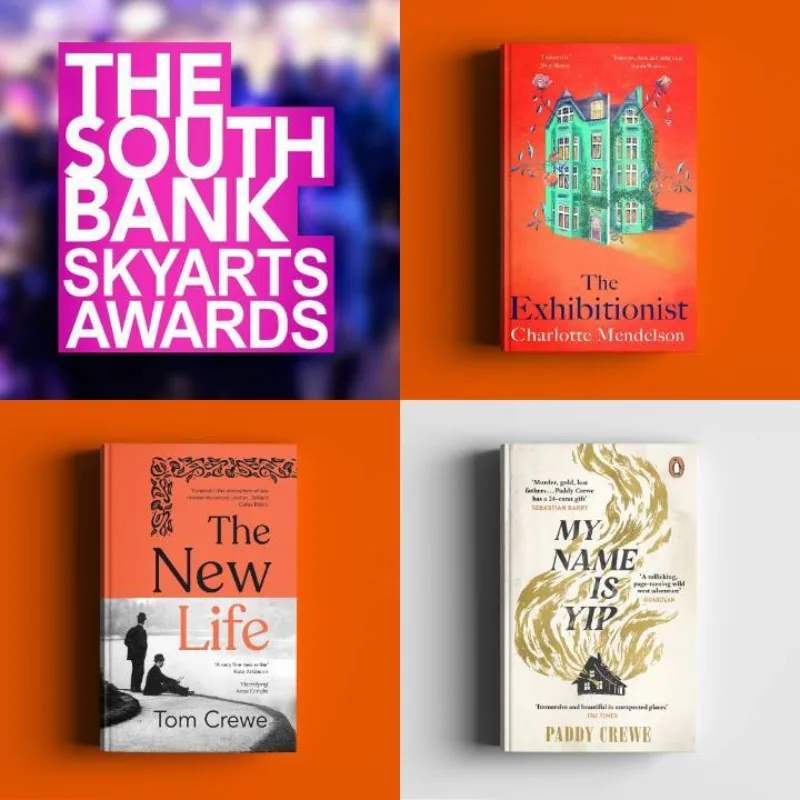 Tom crewe paddy crewe and charlotte mendelson south bank sky arts awards 2023 photo