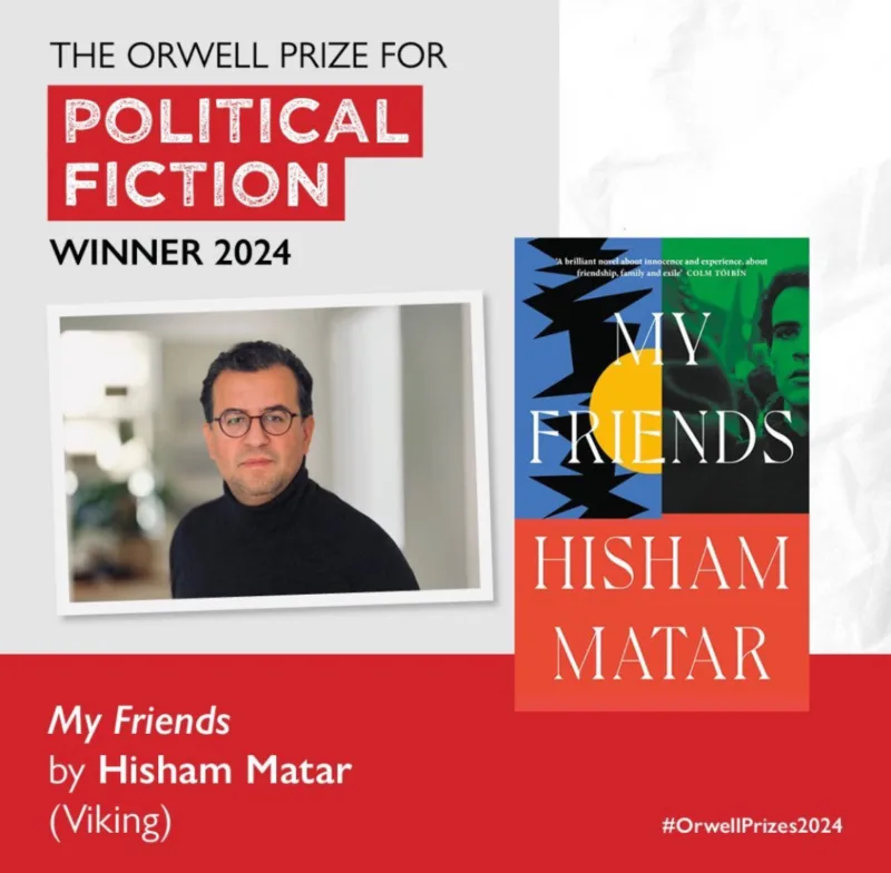Hisham matar orwell prize